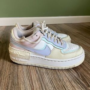 Nike Air Force 1 Shadow Pastel size 5